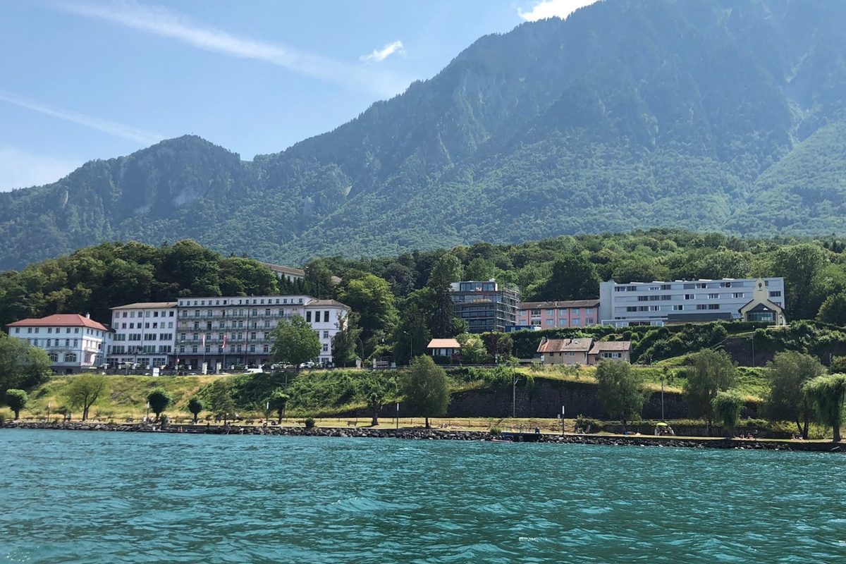 César Ritz Colleges campus in Le Bouveret on Lake Geneva